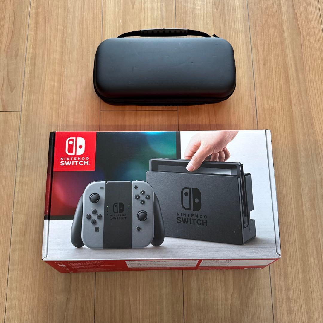 Nintendo Switch 本体 紫とオレンジのジョイコン