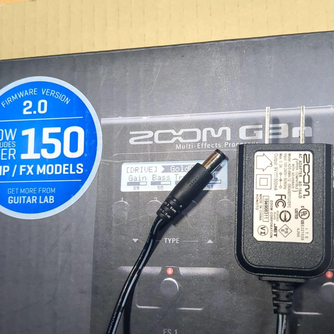 ZOOM G3n マルチエフェクター ギター用　Zoom　ズーム