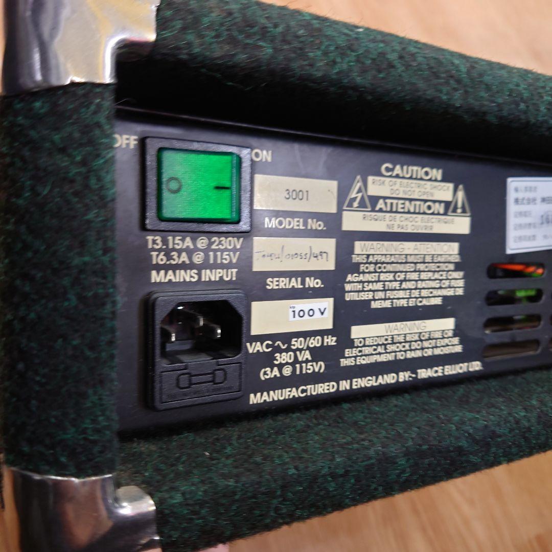 ■■【取説・電源AC】TRACE ELLIOT GP7 SMベースヘッドアンプ