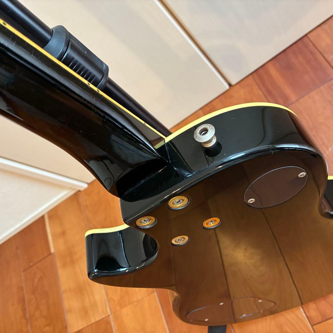 GrassRoots/グラスルーツ レスポールカスタム ブラック ソフトケース付