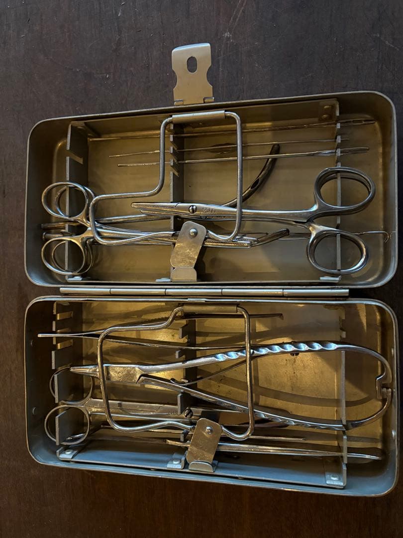 レ*ド様 ④ 旧日本軍 携帯外科器 野戦手術器 軍医 手術セット ミリタリー