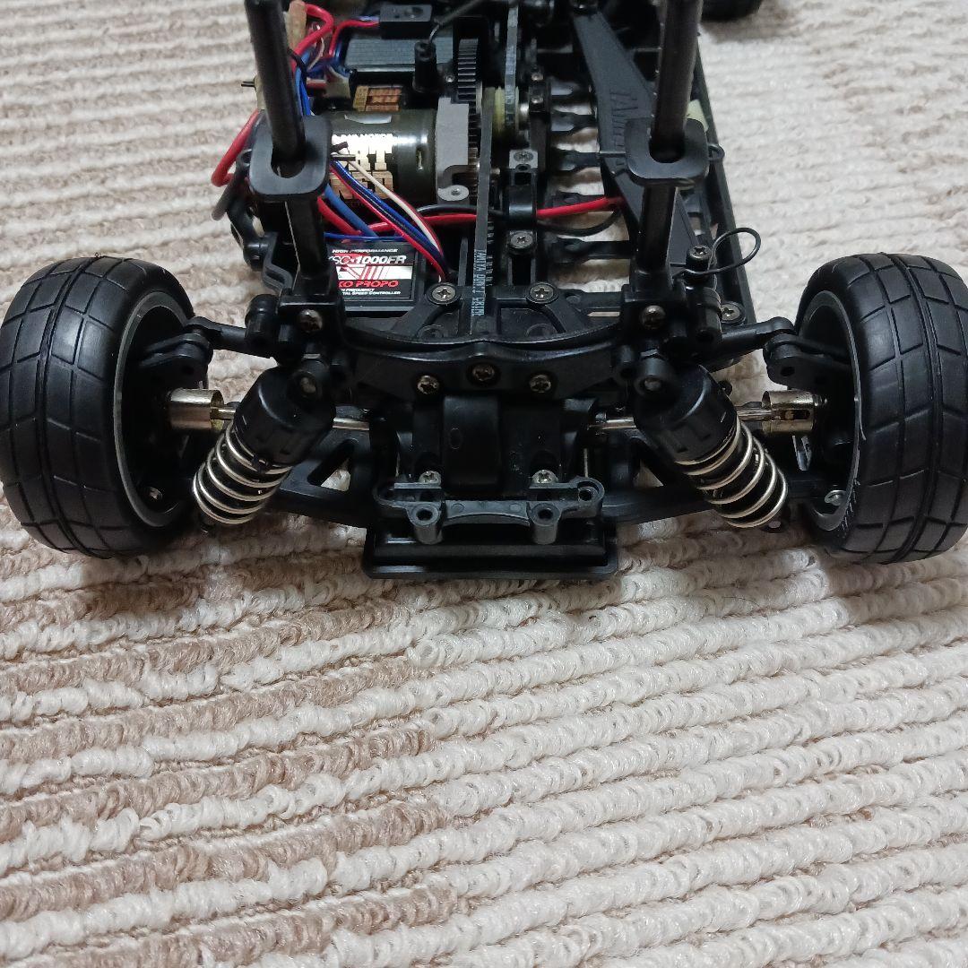 タミヤ　フェラーリF430(TA-05シャーシ)　ドリラジ(グリップタイヤ)