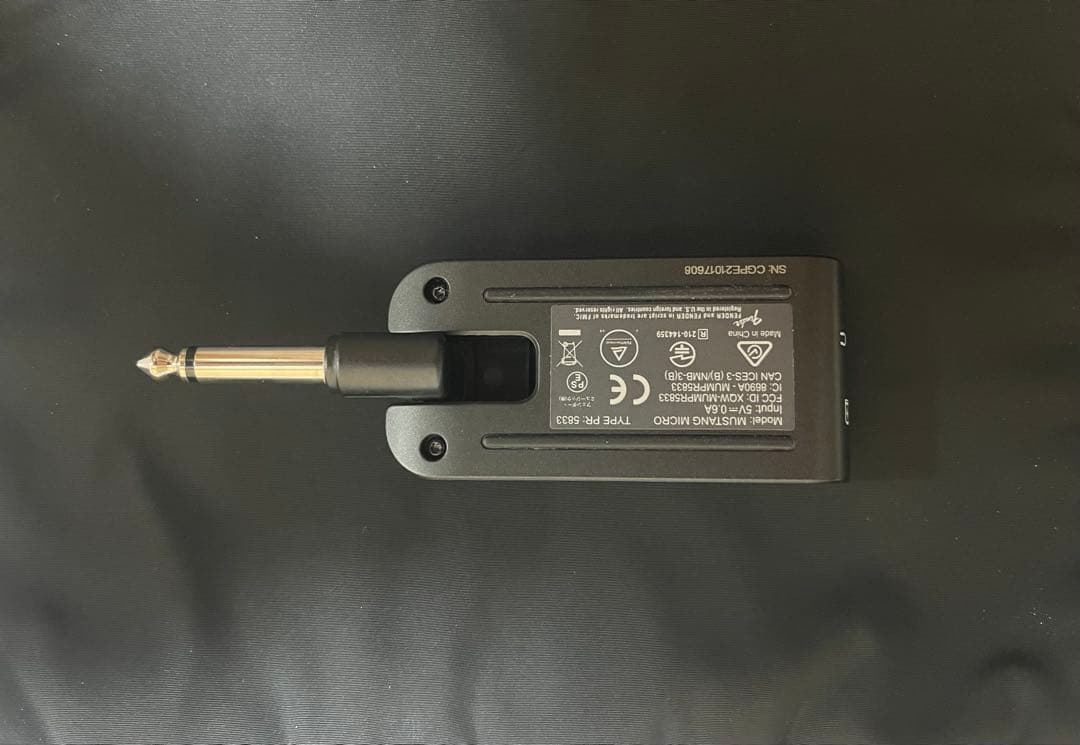 Fender MUSTANG MICRO ギター用ヘッドフォンアンプ