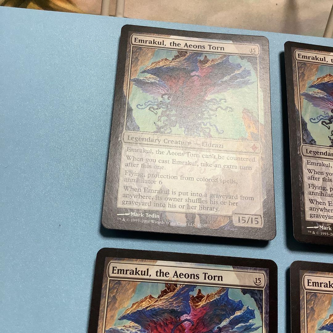 *バラ売り可*  引き裂かれし永劫、エムラクール　ROE英語4枚セット