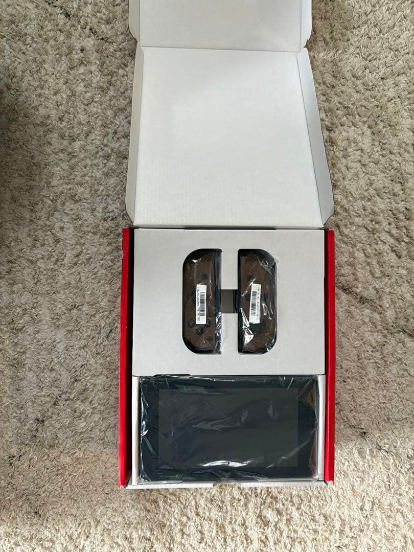 Switch 本体　バッテリー強化版　木目　128GB microSD付き