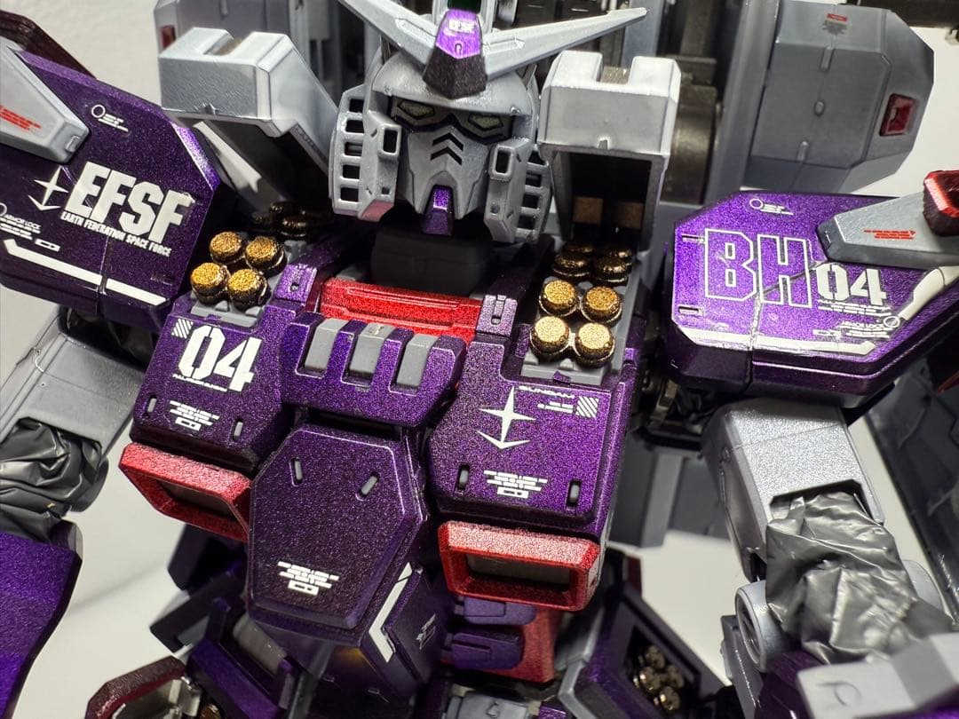 ガンプラ MG 1/100 フルアーマーガンダムVer.Ka 全塗装完成品