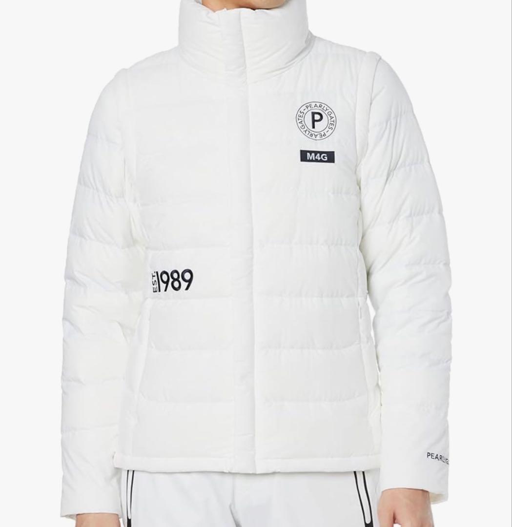 【超美品】パーリーゲイツ　ベスト2WAYフルジップダウン