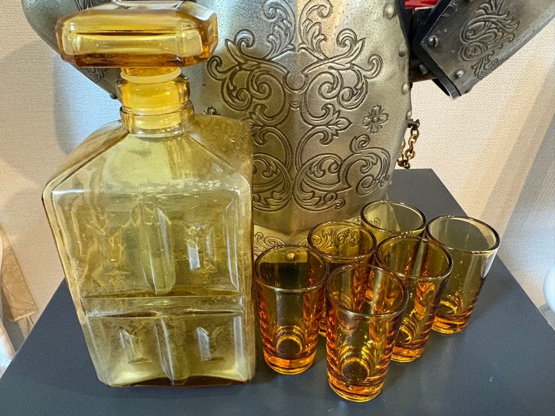 ニッカウィスキー　デキャンタセット　西洋甲冑　希少　レア