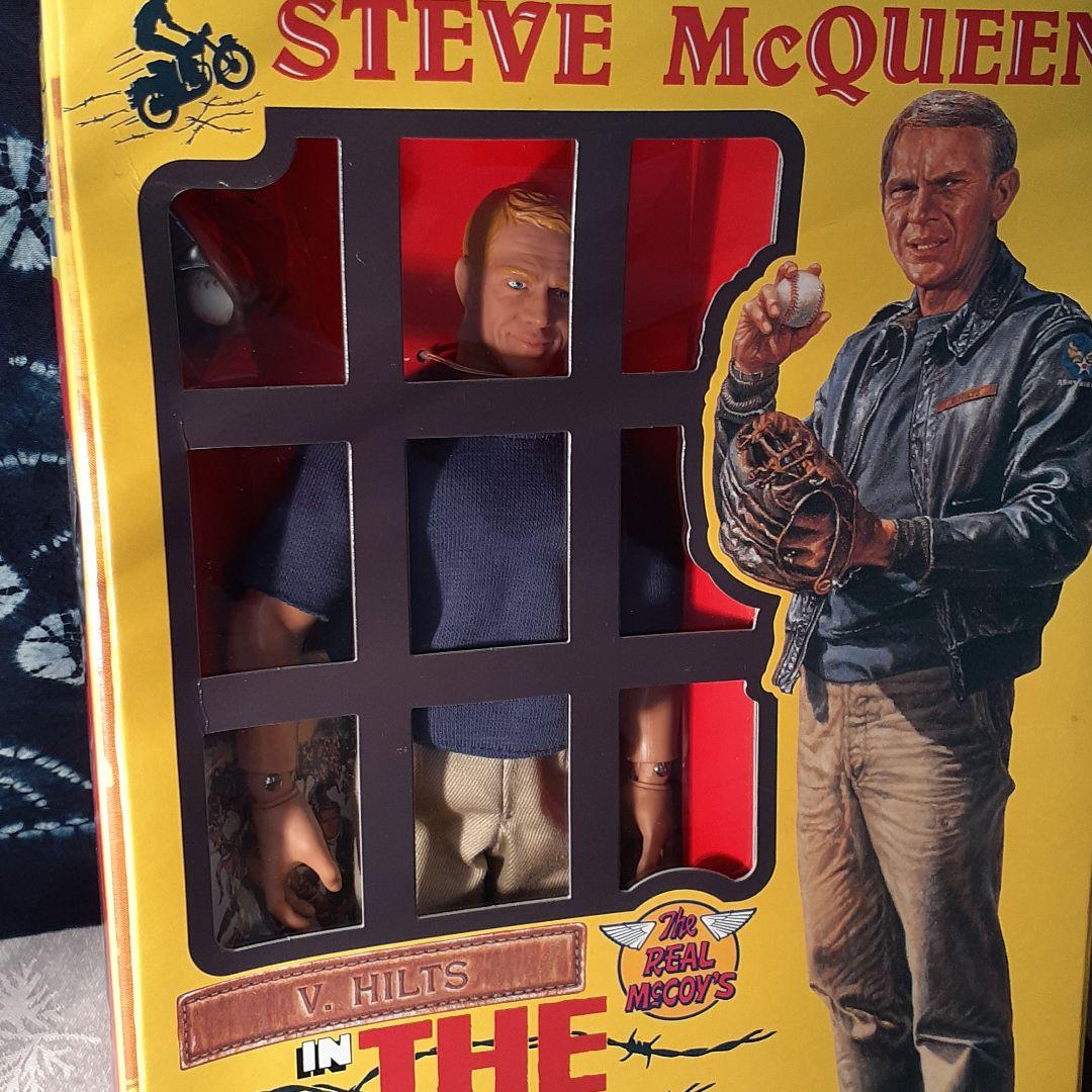 大脱走　主演マックイーンフィギュア