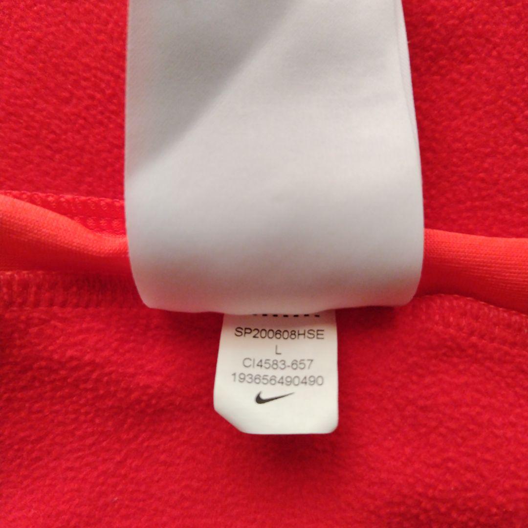 2020浦和レッズ選手支給　ハーフジップジャージ　L