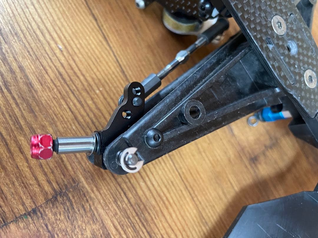 ラジコン F1 タミヤ F103 カーボンシャーシ　アルミモーターマウント