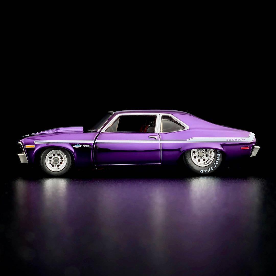 ホットウィール【RLC】1972 Chevy Nova SS シボレー ノヴァ