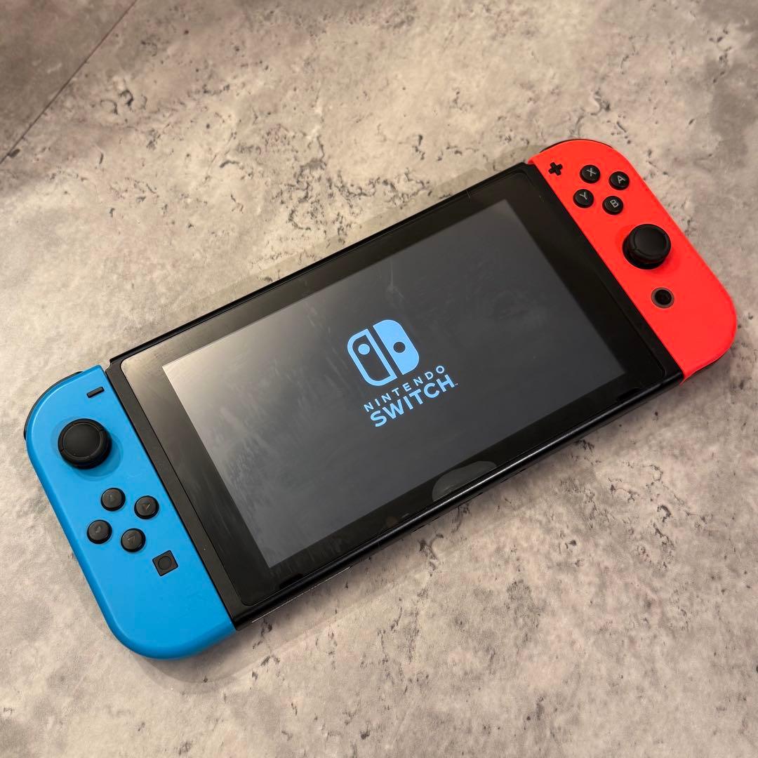 Nintendo Switch一式+SDカード128GB&ケース&スタンド付き