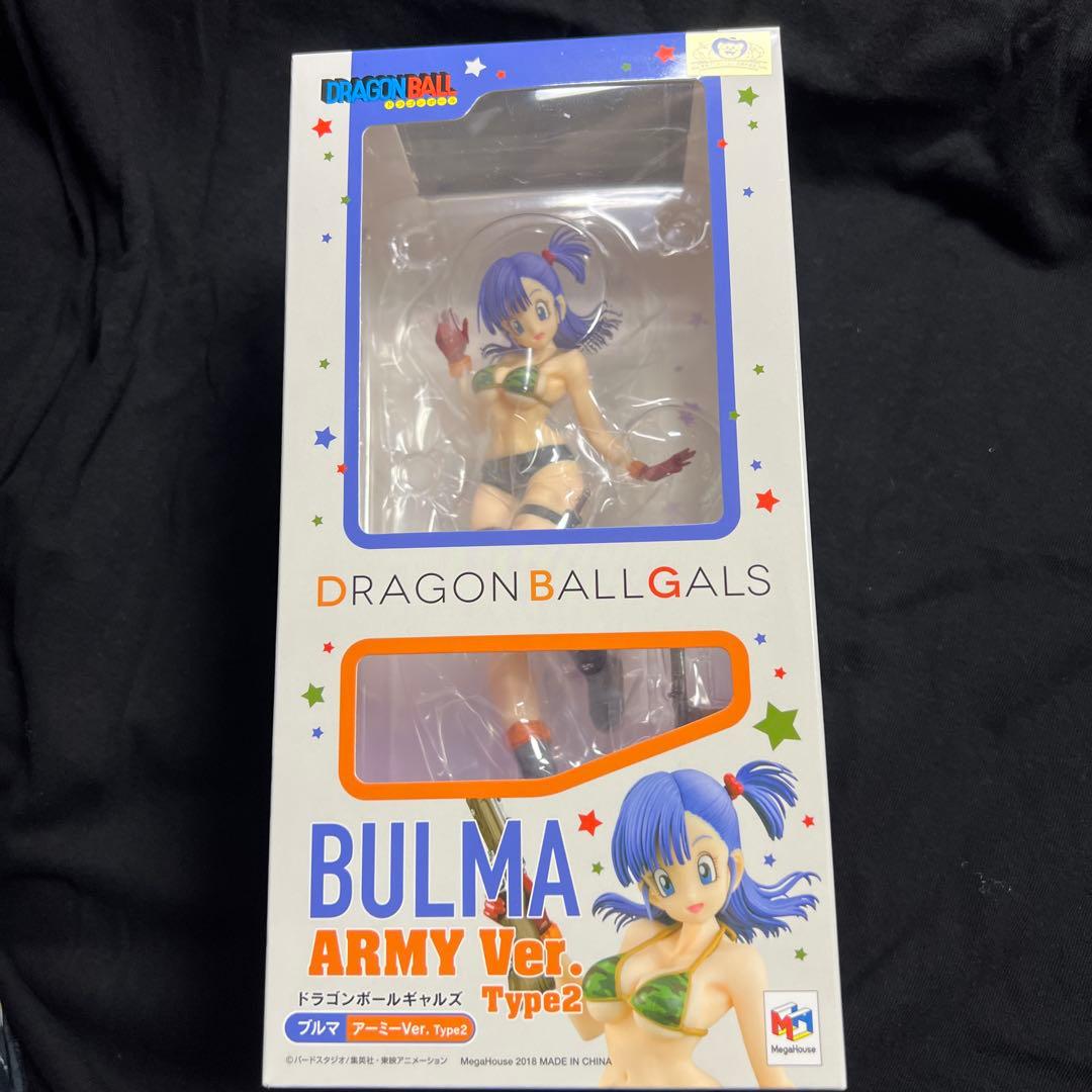 ドラゴンボールギャルズ　ブルマ　アーミーver. Type2 未開封品　正規品