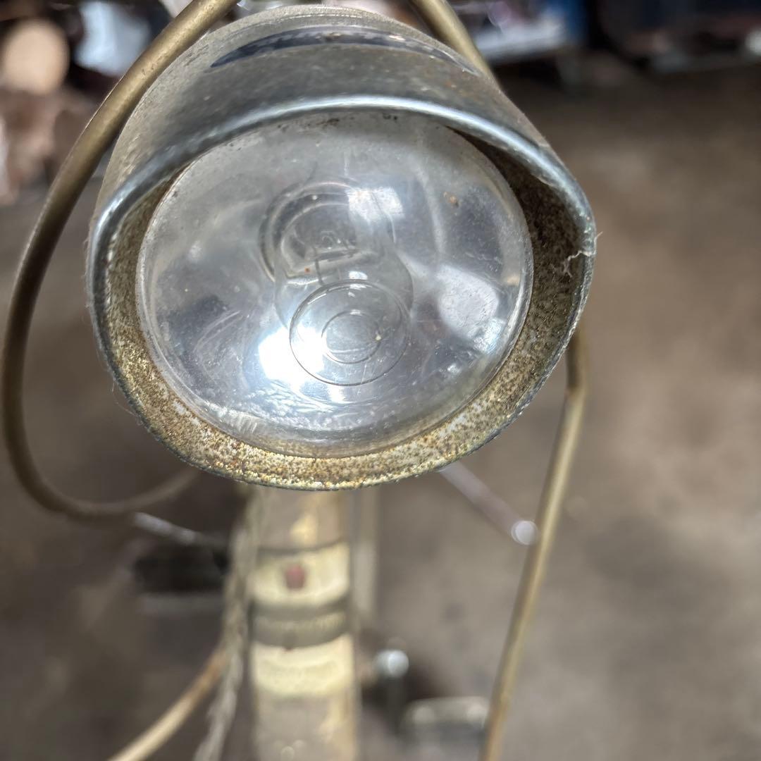 ベージュ シティサイクル 前照灯付き引き取り限定