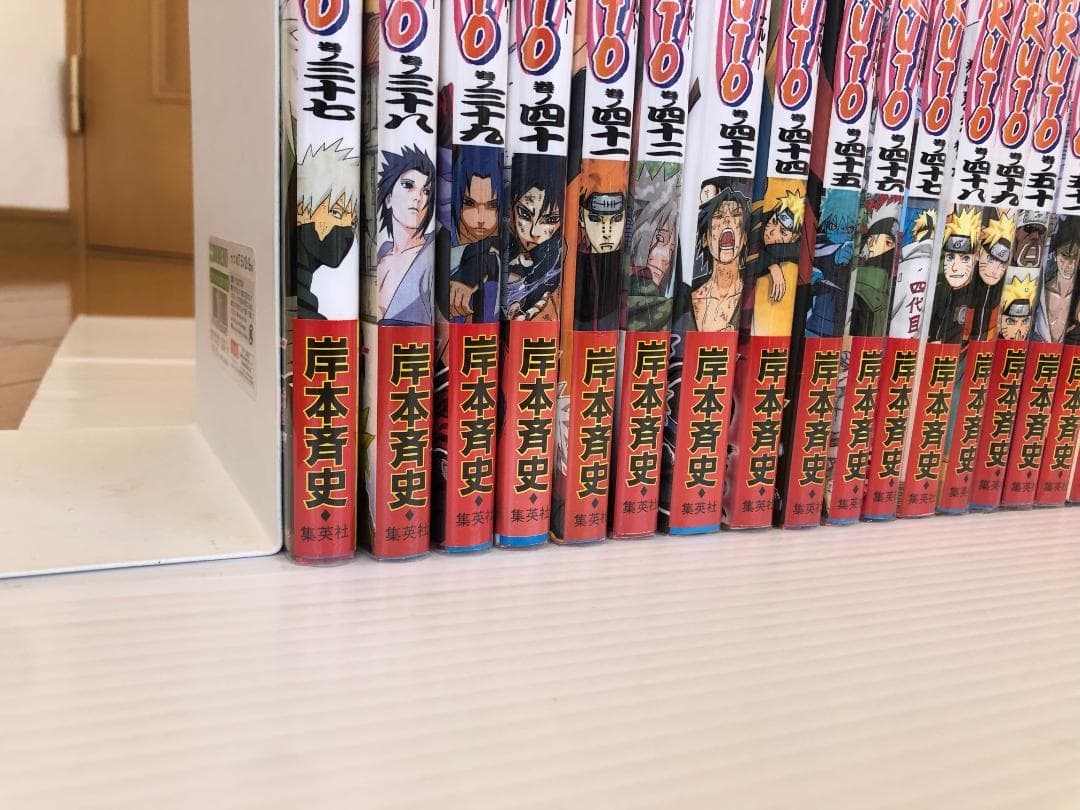 良品　ナルト　全巻　初版　帯　フルコンプ　マンガ　冊子　ジャンパラ　ジャンプ