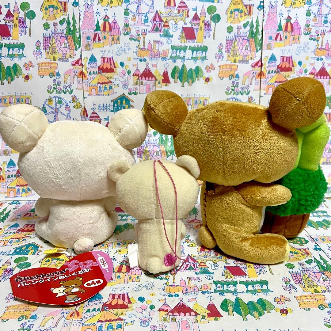 リラックマ まとめ売り リラックマ茶屋団子ぬいぐるみ お重箱 お箸 保冷バッグ他