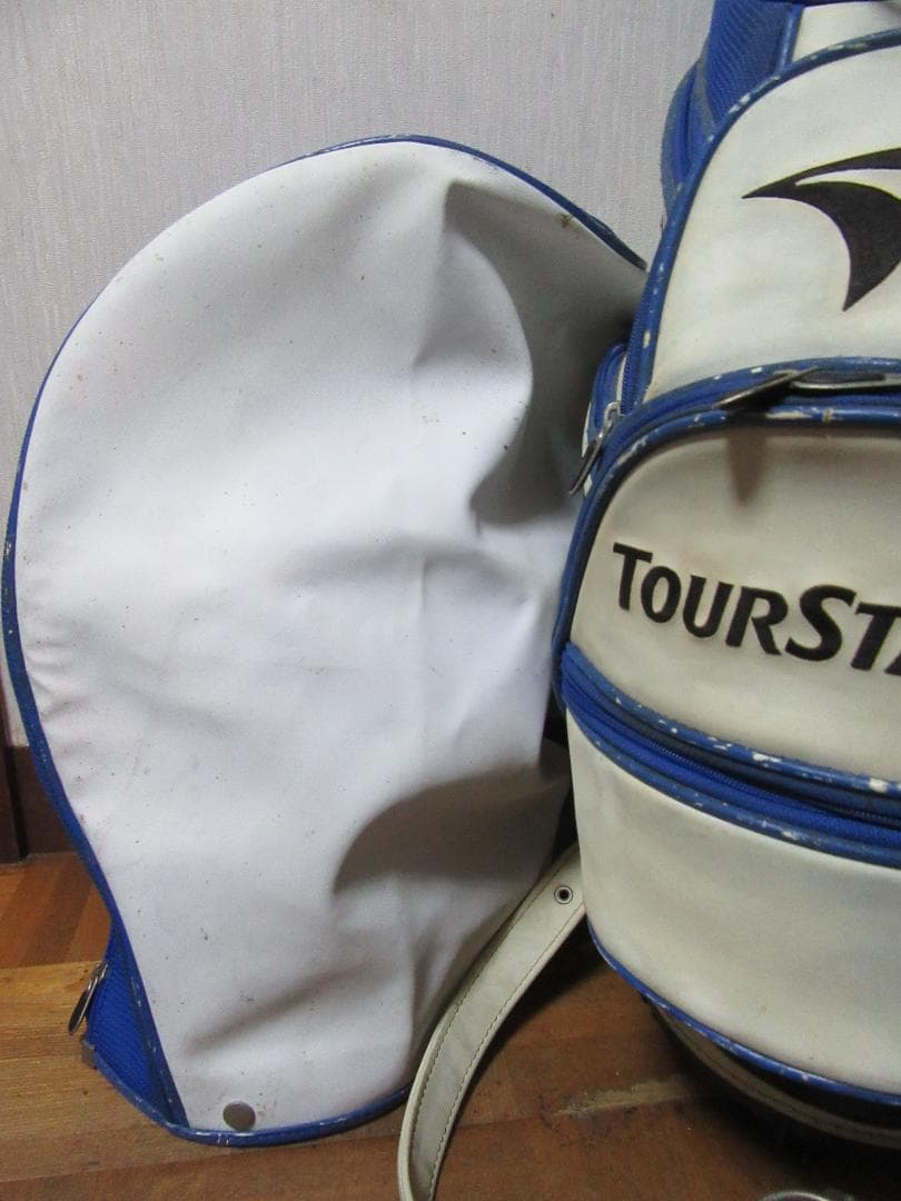 ★☆★ブリヂストン★ツアーステージ★3点式★ツアーバック★白/青★☆★