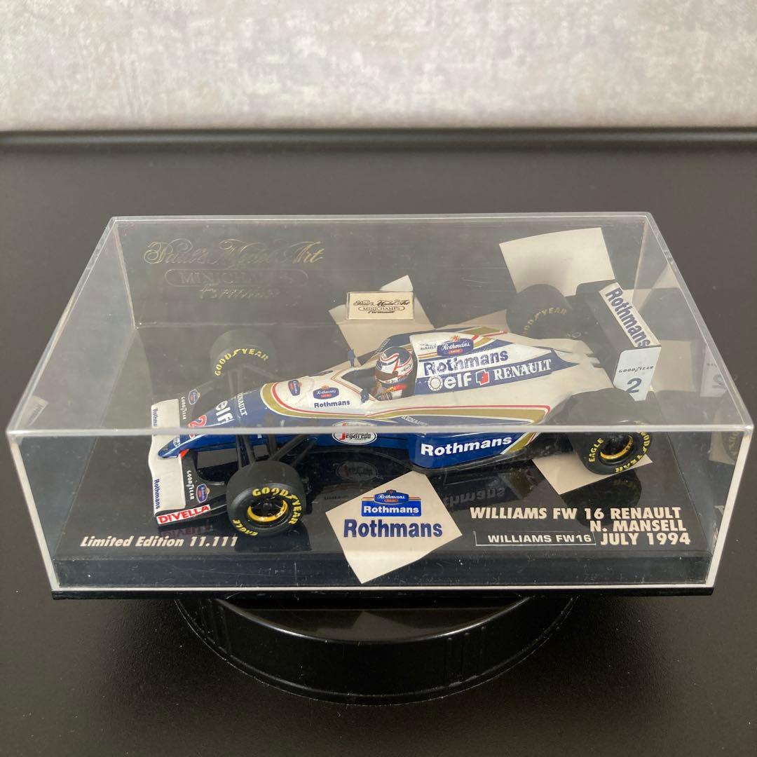Williams FW16 ミニカー ナイジェル・マンセル仕様