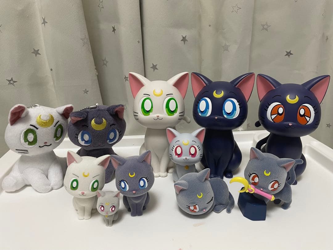 セーラームーン ルナ アルテミス ダイアナ セット