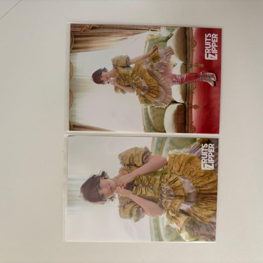 FRUITS ZIPPER るな推し活グッズ紫まとめ売り公式一式セット 仲川瑠夏