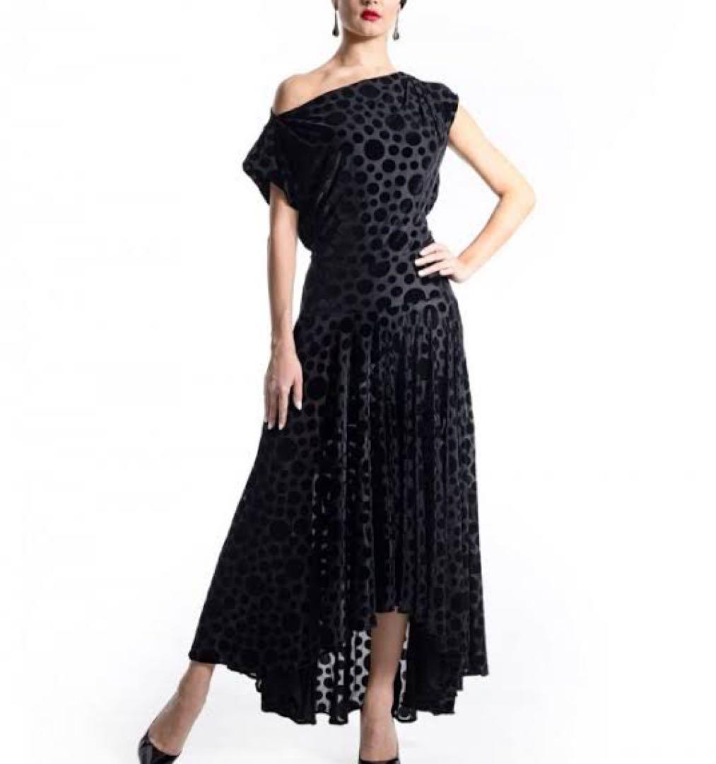 エスパンサルバーグ　チェルナーロングドレスブ ラック（M）