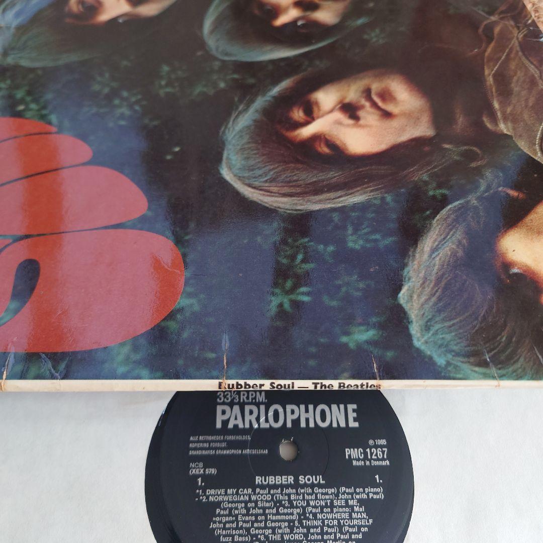 デンマーク盤THE BEATLES RUBBER SOUL
