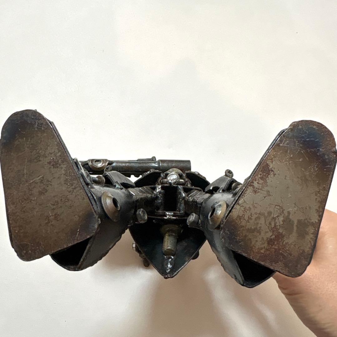 が*ん様 メタルアート　鉄屑アート　スクラップアート　グフカスタム風 フィギュア