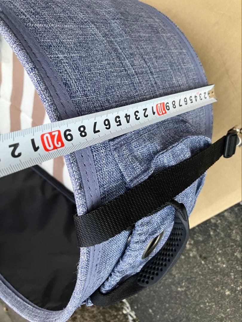 エアバギー メランジデニム