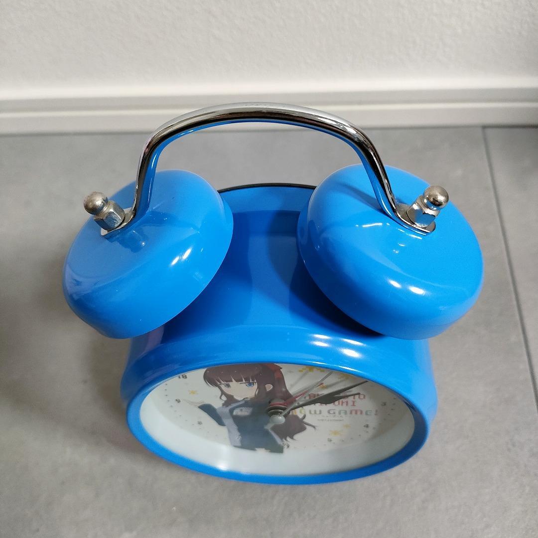 NEW GAME! 滝本ひふみ ボイス入り目覚まし時計 ローソン