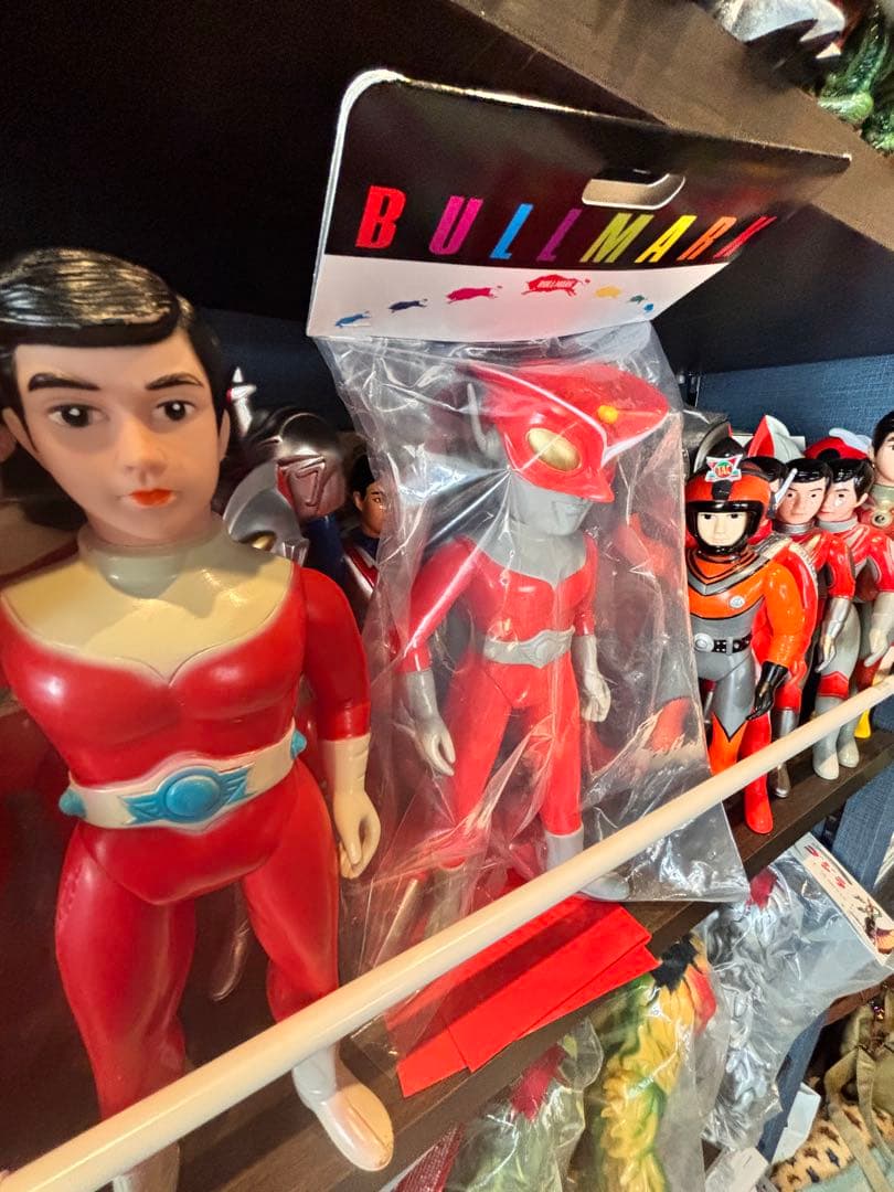 ブルマァク　墓場の画廊　レッドマン　ソフビ　新品未開封