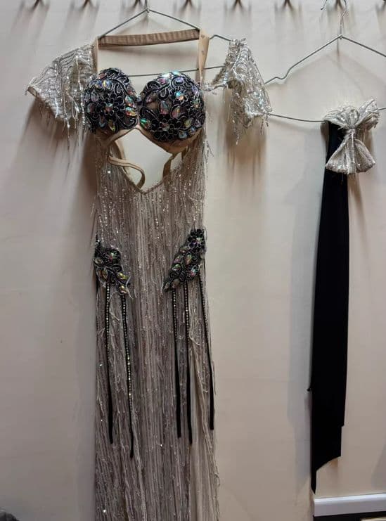 お得 美品 ベリーダンス衣装 サイーディ Baladi shabbi M