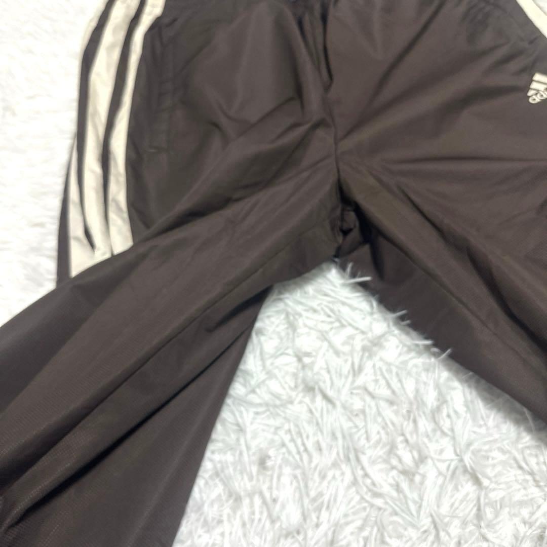 希少 アディダス 00's スリーライン　ワイド　ジャージパンツ 大きいサイズ