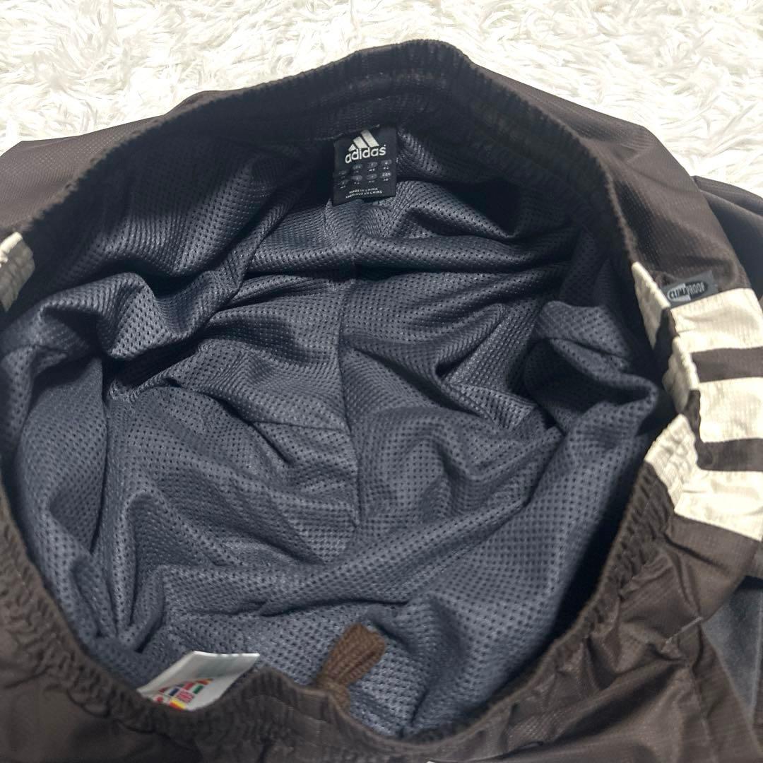 希少 アディダス 00's スリーライン　ワイド　ジャージパンツ 大きいサイズ