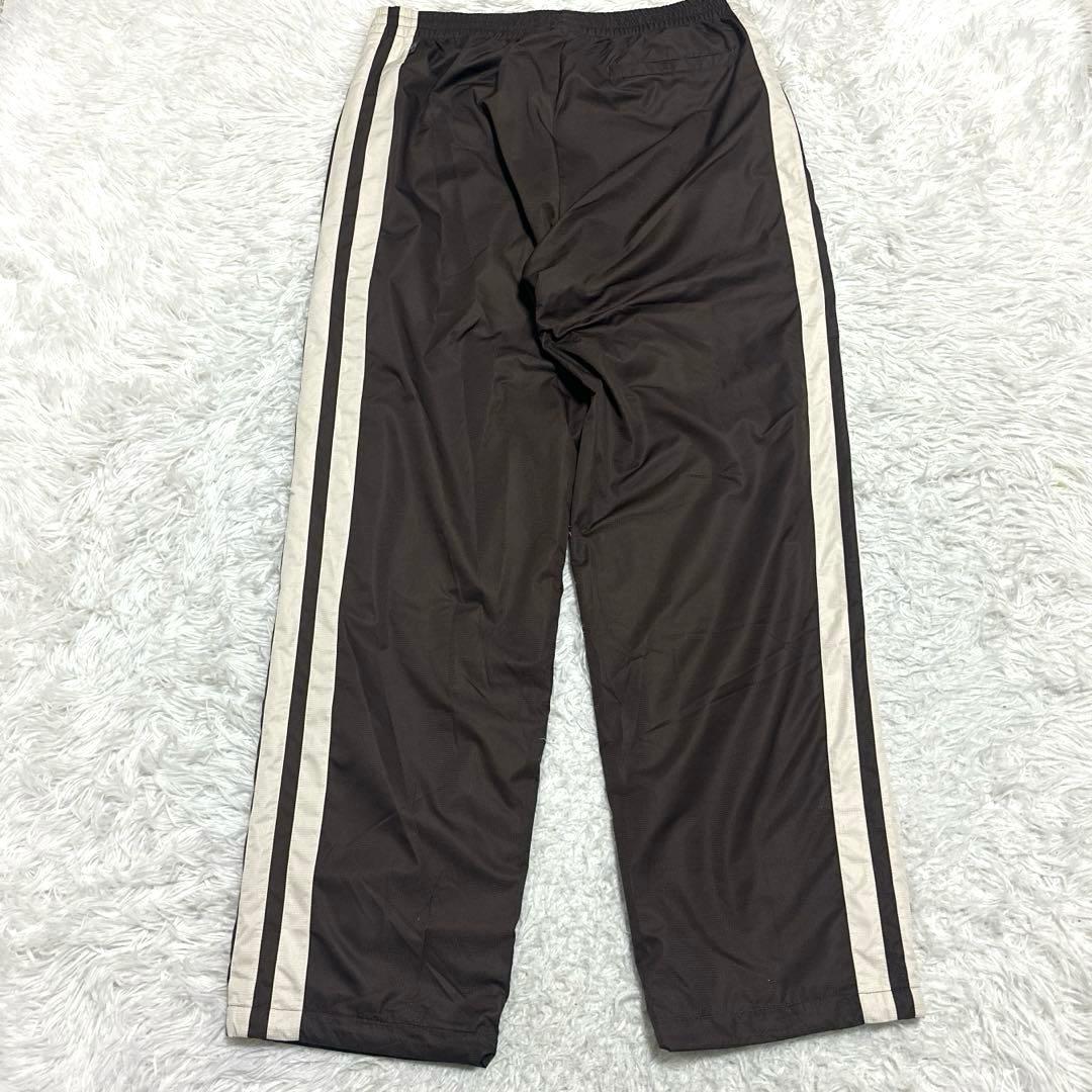 希少 アディダス 00's スリーライン　ワイド　ジャージパンツ 大きいサイズ