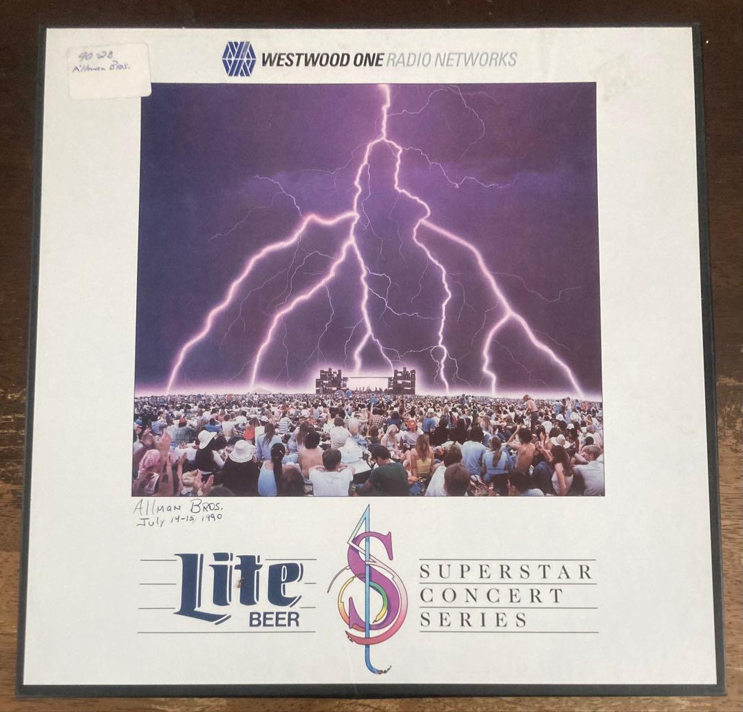 ◾️極美盤◾️1990年未発表ライブ放送用マスター3LP■THE ALLMAN BR