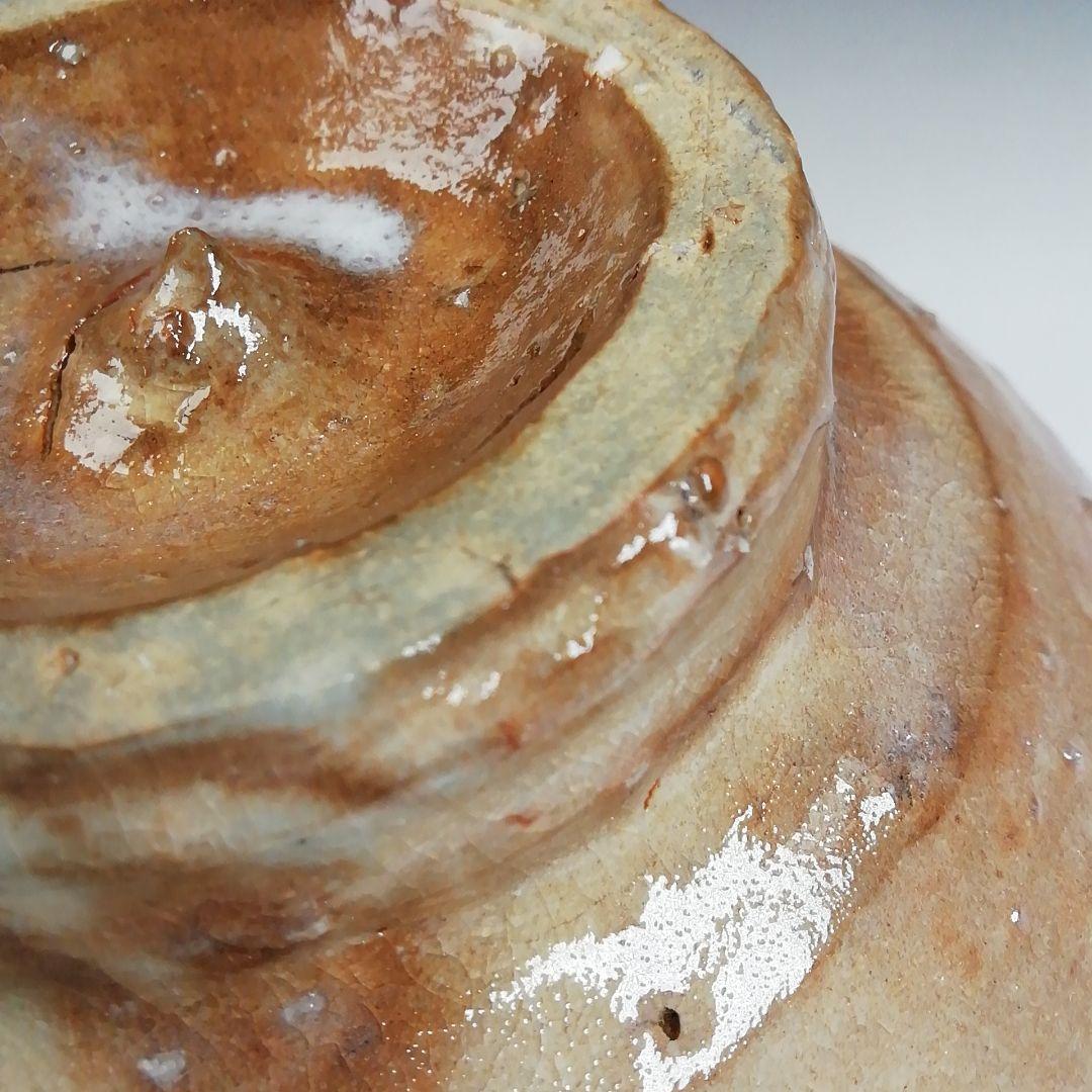 Ｔ４６２　茶碗　『萩焼』『原田隆峰』『仕覆付』　木箱　抹茶碗　茶道具