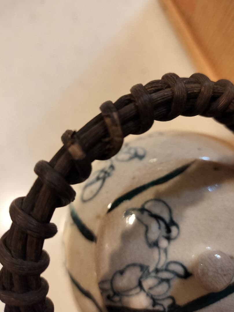 希少　古美術　美術品　清水焼　陶器　高橋道八　華中亭道八　急須　アンティーク