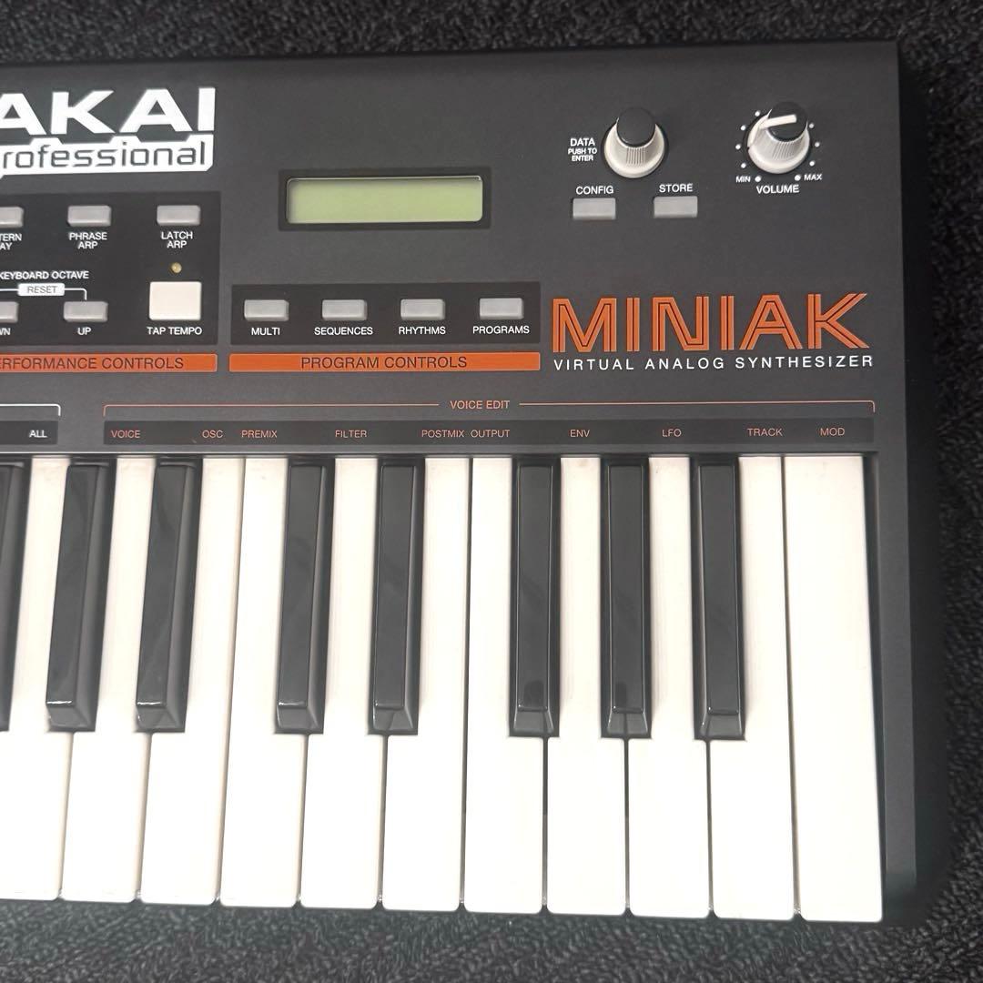 AKAI MINIAK シンセサイザー ボコーダー 動確済 備品完備 #1