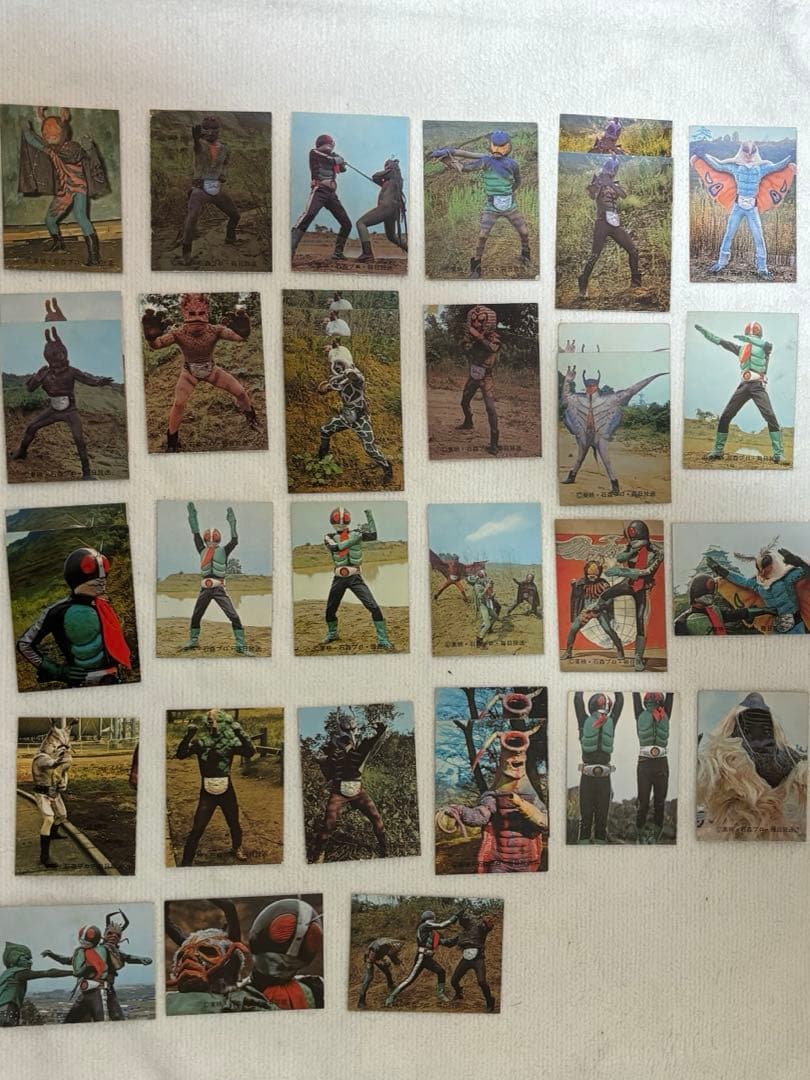 アントラー カルビー製菓　旧仮面ライダーカード　セット