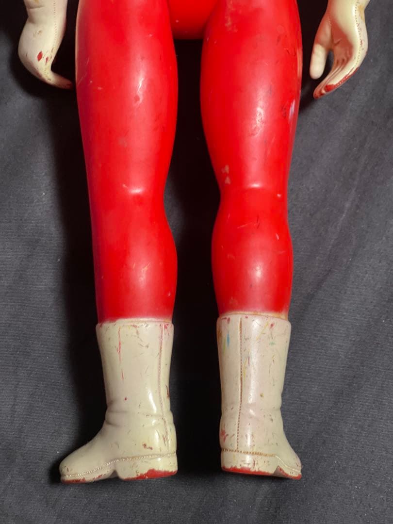 タ*カ様 レッドマン　面取れソフビ　当時物