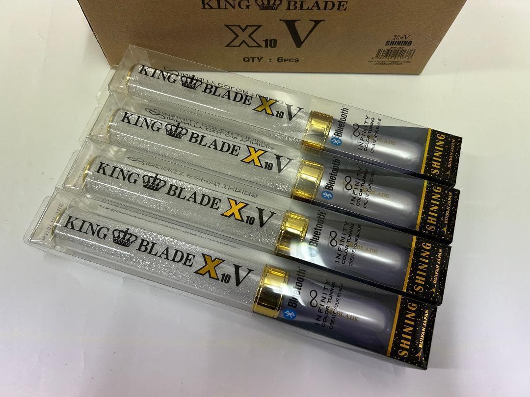☆キングブレード Ｘ10Ｖ（テン・ファイブ）シャイニング【6本】