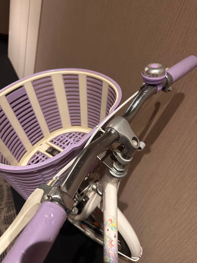 ブリジストン エコパル 薄紫 自転車 20インチ 女の子 直接の引き取り限定！！