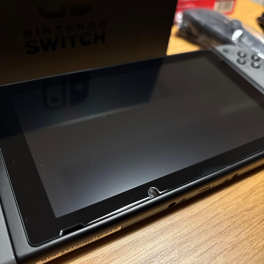 Nintendo Switch グレー本体セット 箱説明書 付属品