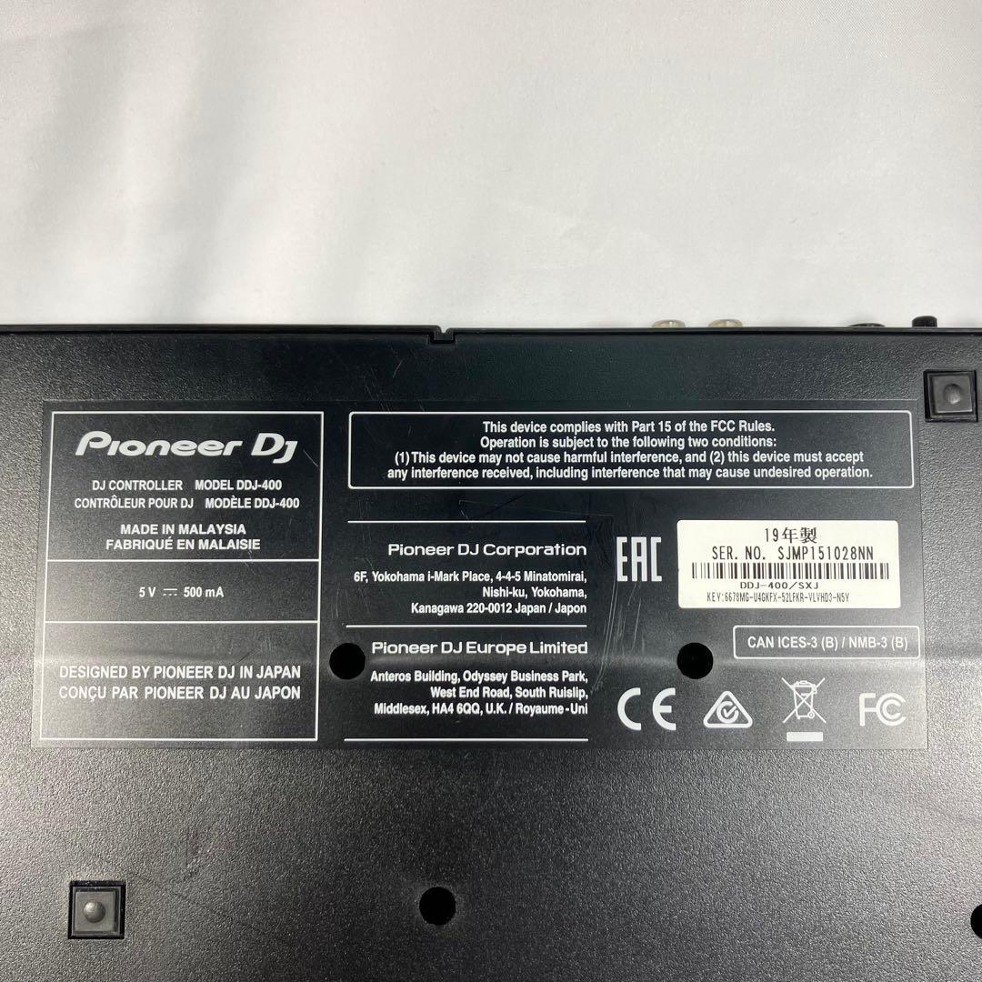 【美品】Pioneer DJ DDJ-400 コントローラー
