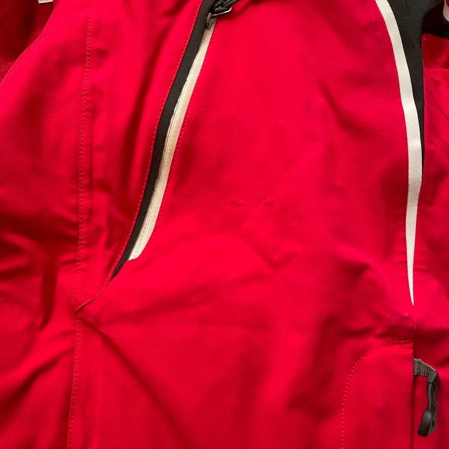 【やまみ】ミズノ スキーウェア 上S 下M セットアップ 赤 ブレスサーモ