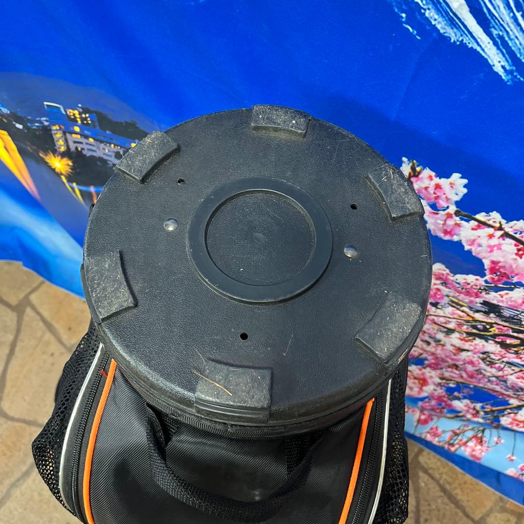 寶BT-1065 HONMA オレンジ ブラック キャディバッグ