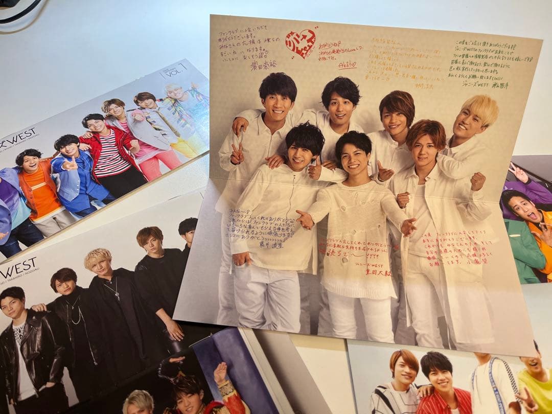 ジャニーズWESTまとめ売り〜DVD、CD、コンサートグッズ