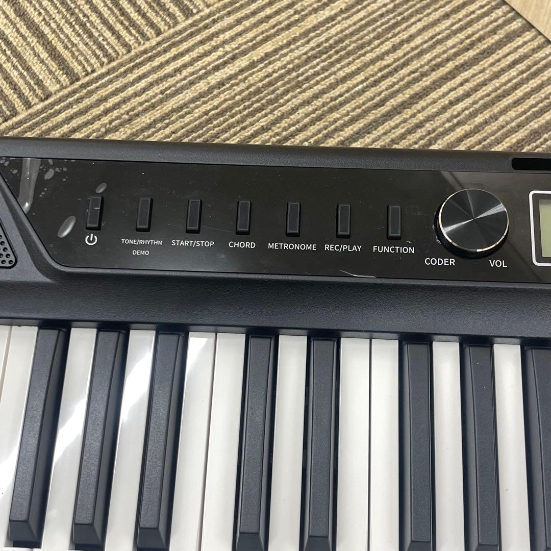 新品未使用◆電子ピアノ 88鍵盤 高音質 多機能 ブラック 黒