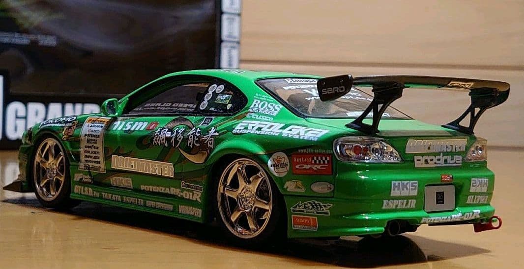 ホットワークス 1/24 D1シリーズ 圭オフィス S15 シルビア中古品